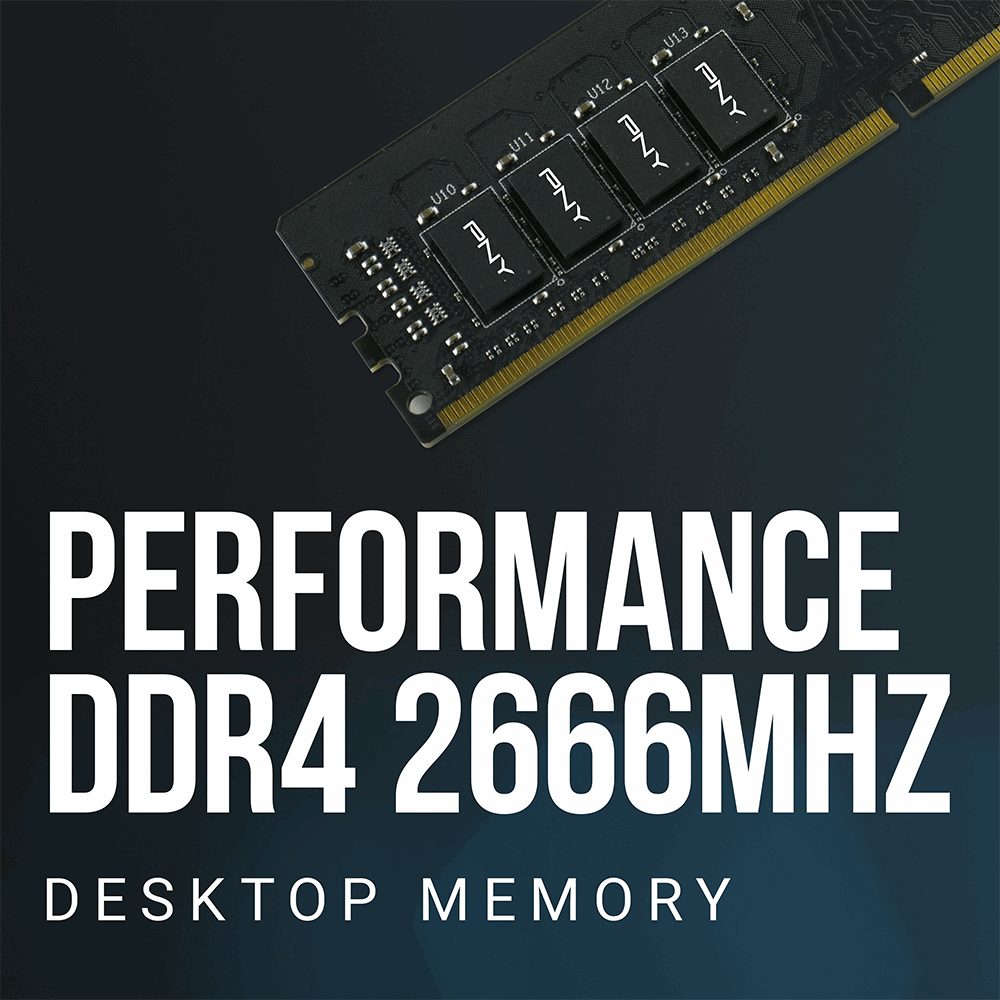 PNY DDR4 2666MHz Desktop RAM PNY DDR4 2666MHz Desktop RAM